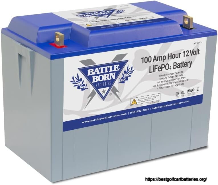 BattleBorn best golf cart batteries