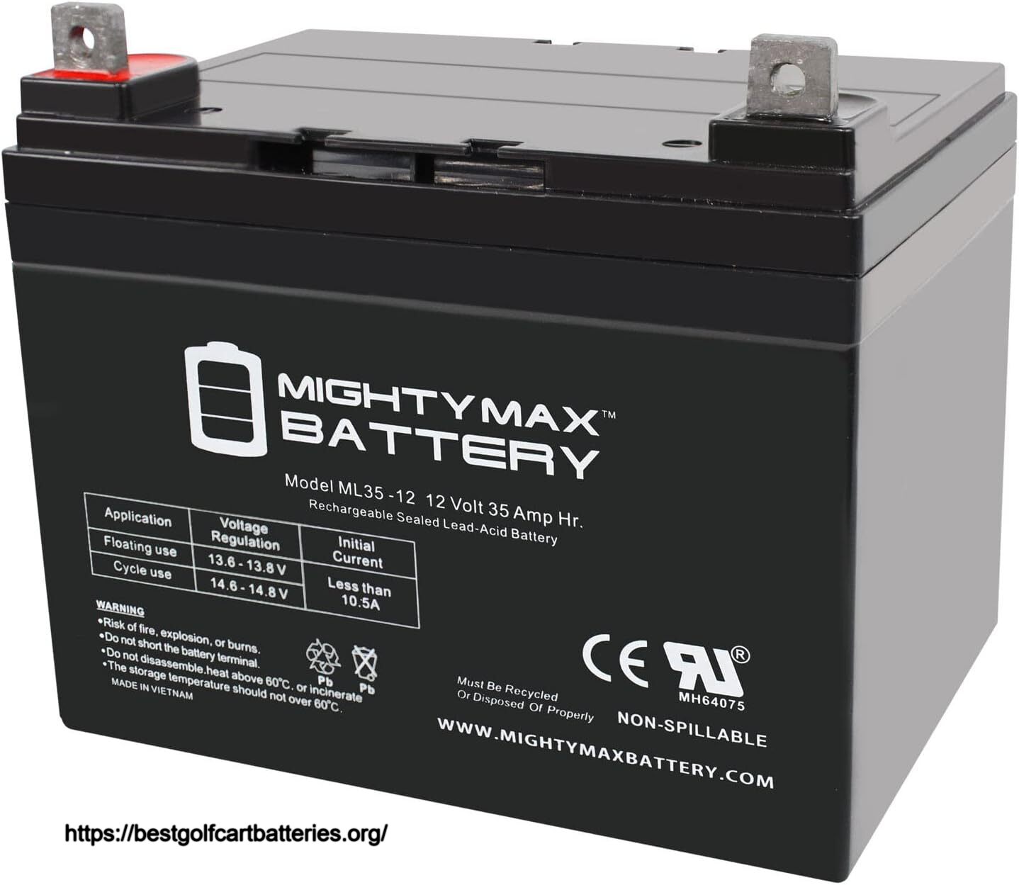 MightyMax best golf cart batteries